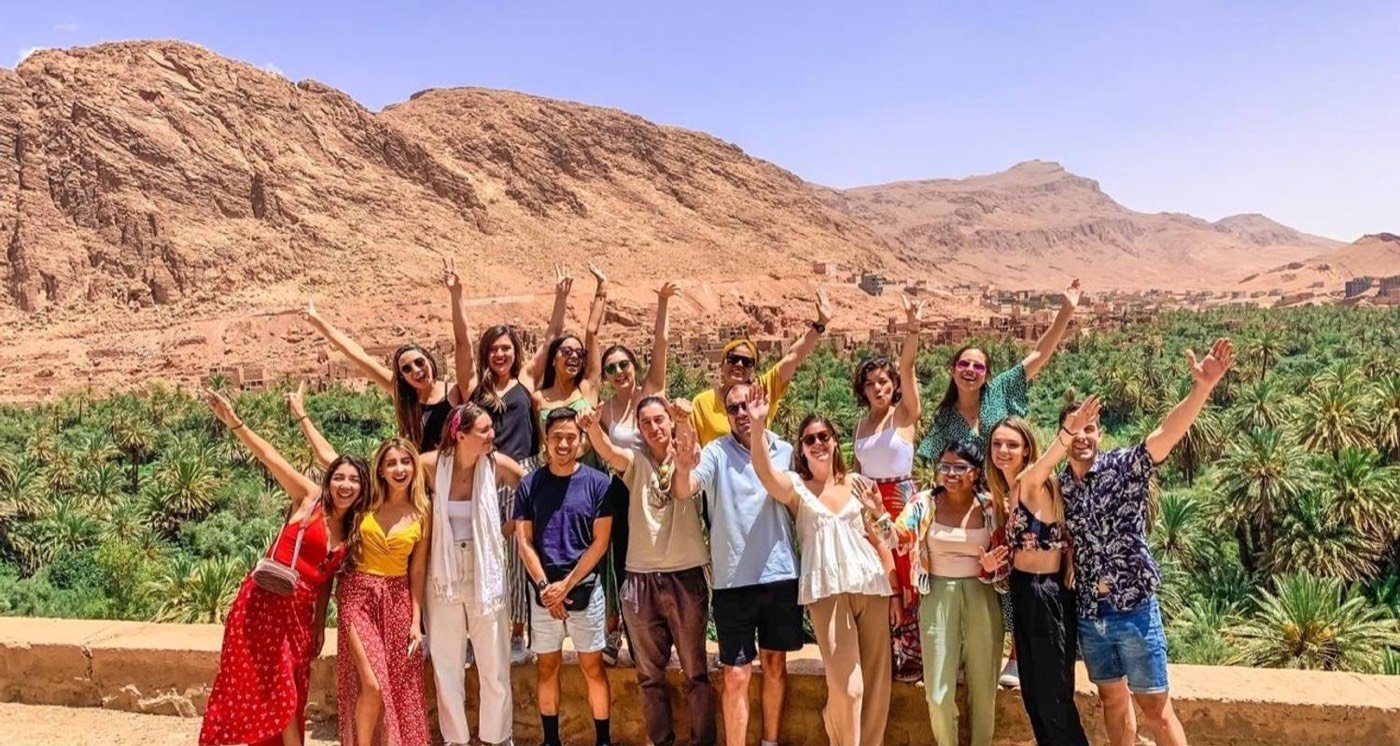 Grupos e Famílias – 8 Dias desde Casablanca
